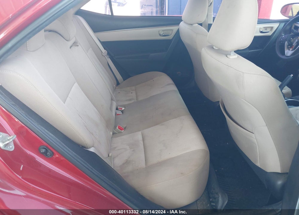2015 TOYOTA COROLLA LE VIN: 2T1BURHE1FC285050