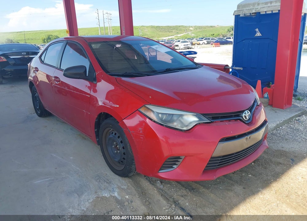 2015 TOYOTA COROLLA LE VIN: 2T1BURHE1FC285050