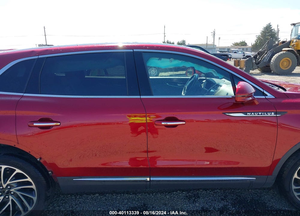 2019 LINCOLN NAUTILUS RESERVE VIN: 2LMPJ6L98KBL18748