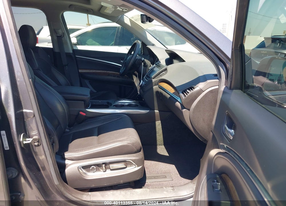 2019 ACURA MDX TECH PKG VIN: 5J8YD3H55KL012298