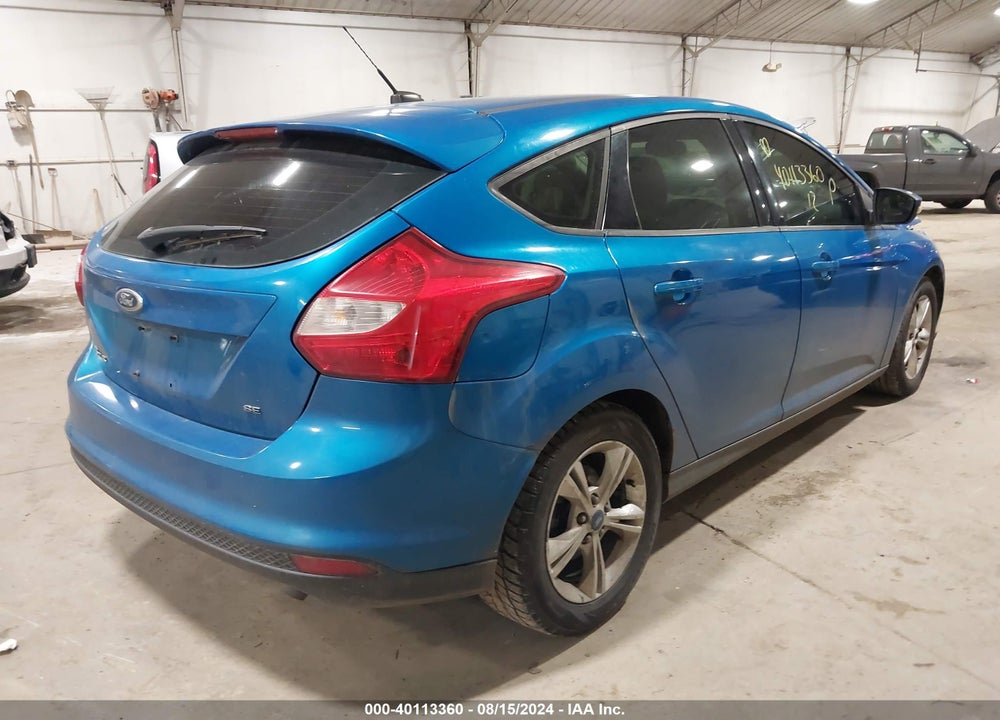 2012 FORD FOCUS SE VIN: 1FAHP3K23CL464312