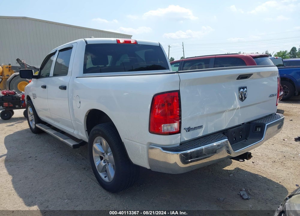 2019 RAM 1500 CLASSIC TRADESMAN 4X4 5'7 BOX VIN: 1C6RR7KG5KS621927
