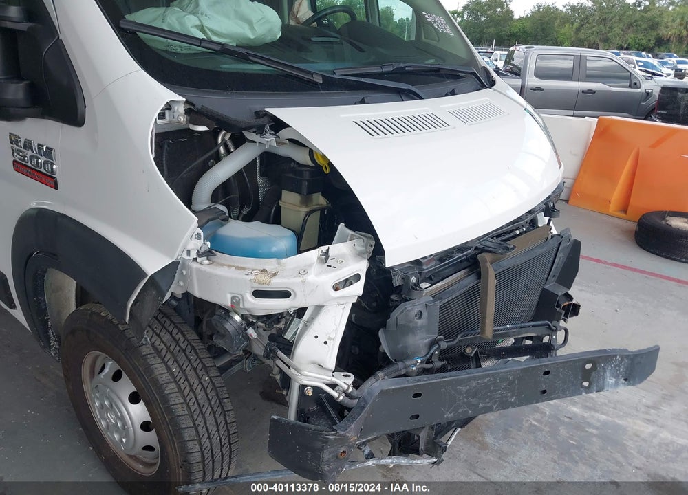 2021 RAM PROMASTER 1500 LOW ROOF 118 WB VIN: 3C6LRVNG3ME565076