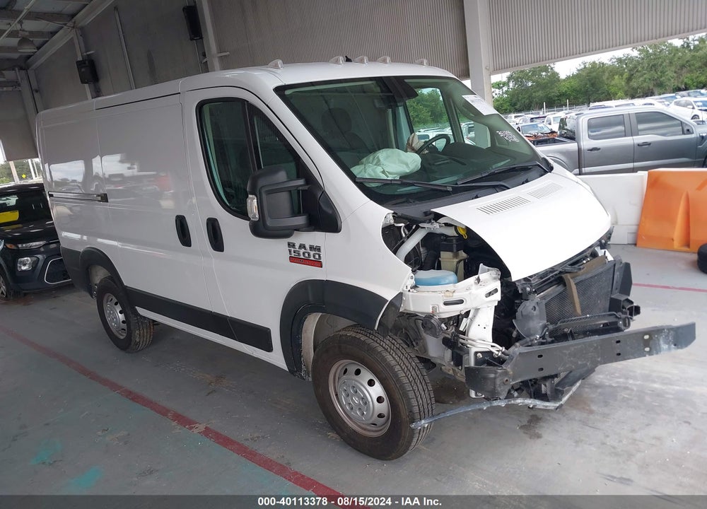 2021 RAM PROMASTER 1500 LOW ROOF 118 WB VIN: 3C6LRVNG3ME565076