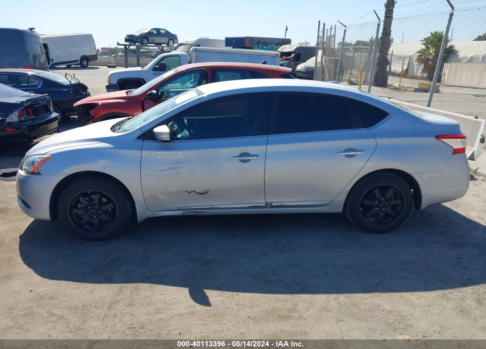 2014 NISSAN SENTRA SL VIN: 3N1AB7AP0EY206583