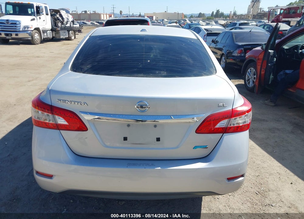 2014 NISSAN SENTRA SL VIN: 3N1AB7AP0EY206583