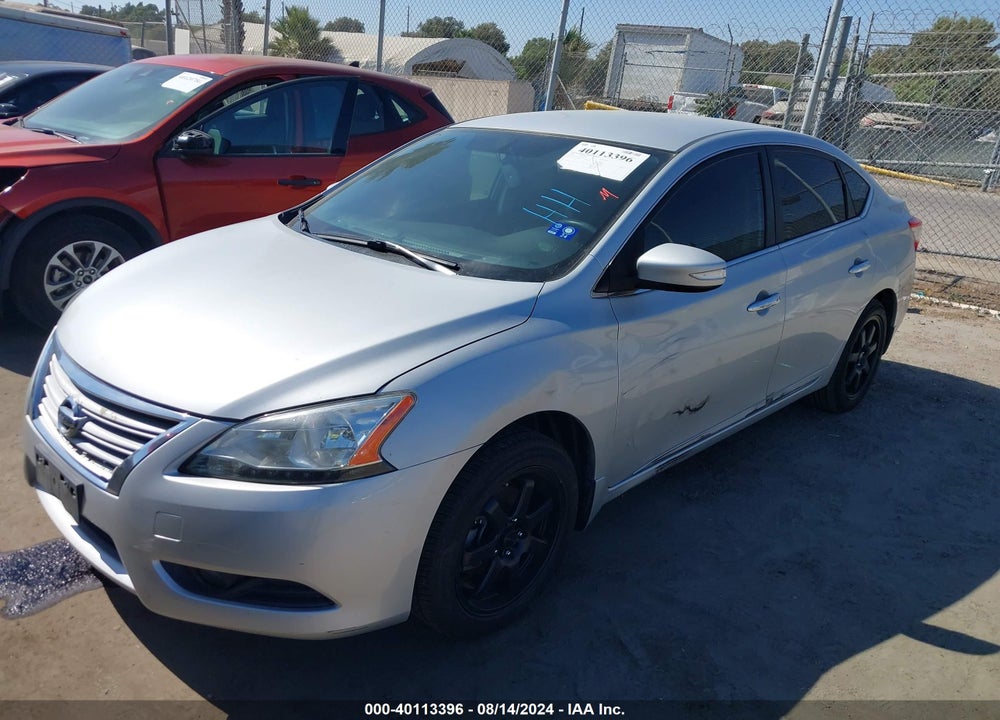 2014 NISSAN SENTRA SL VIN: 3N1AB7AP0EY206583