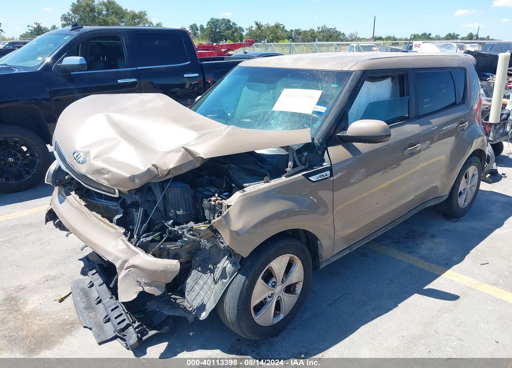 2016 KIA SOUL VIN: KNDJN2A27G7289476