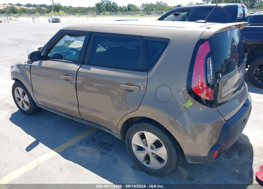 2016 KIA SOUL VIN: KNDJN2A27G7289476