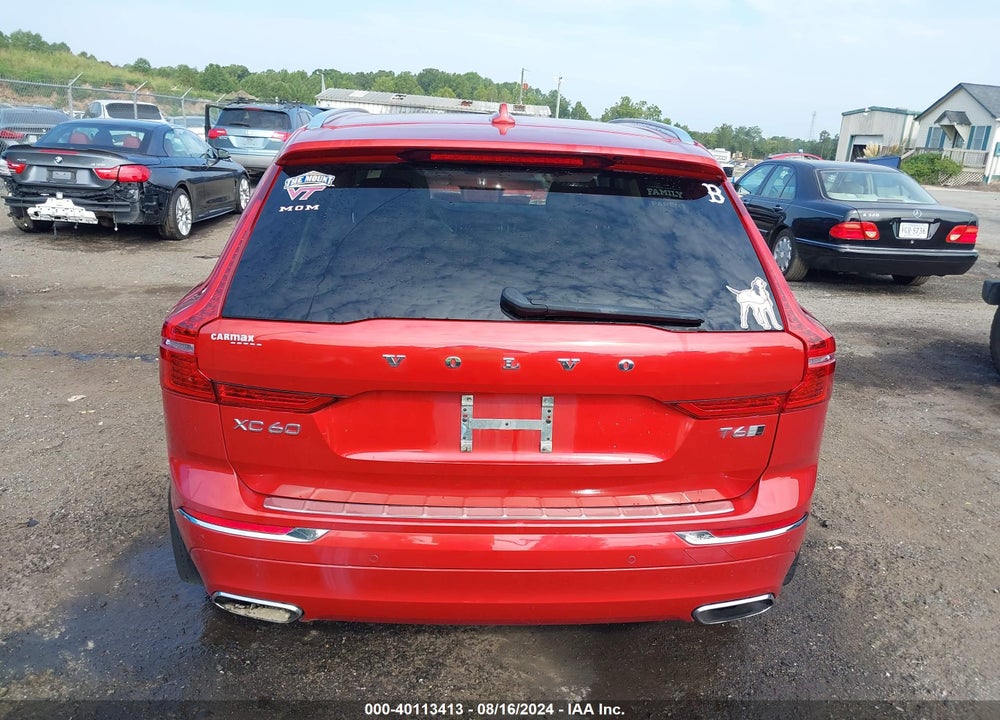 2019 VOLVO XC60 T6 INSCRIPTION VIN: LYVA22RL8KB263060