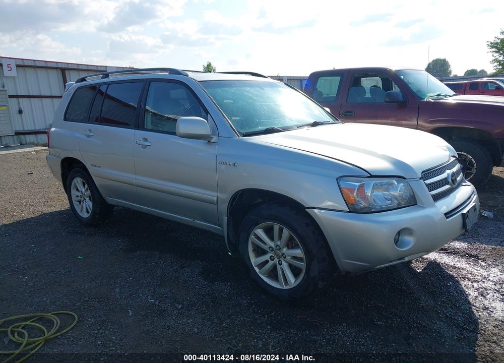 2006 TOYOTA HIGHLANDER HYBRID LIMITED V6 VIN: JTEEW21A260019628