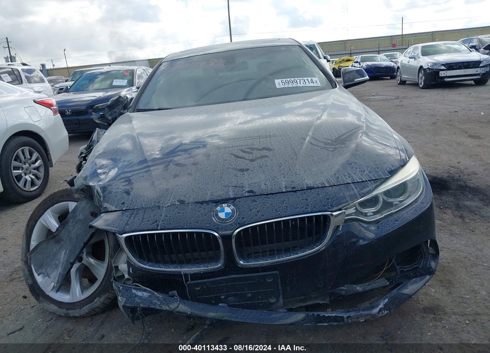 2015 BMW 428 GRAN COUPE VIN: WBA4A9C58FD416970