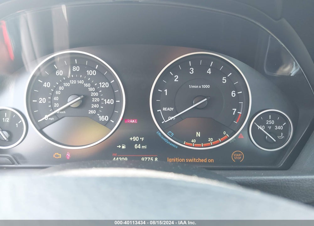 2015 BMW 328I VIN: WBA3C1C50FK123325