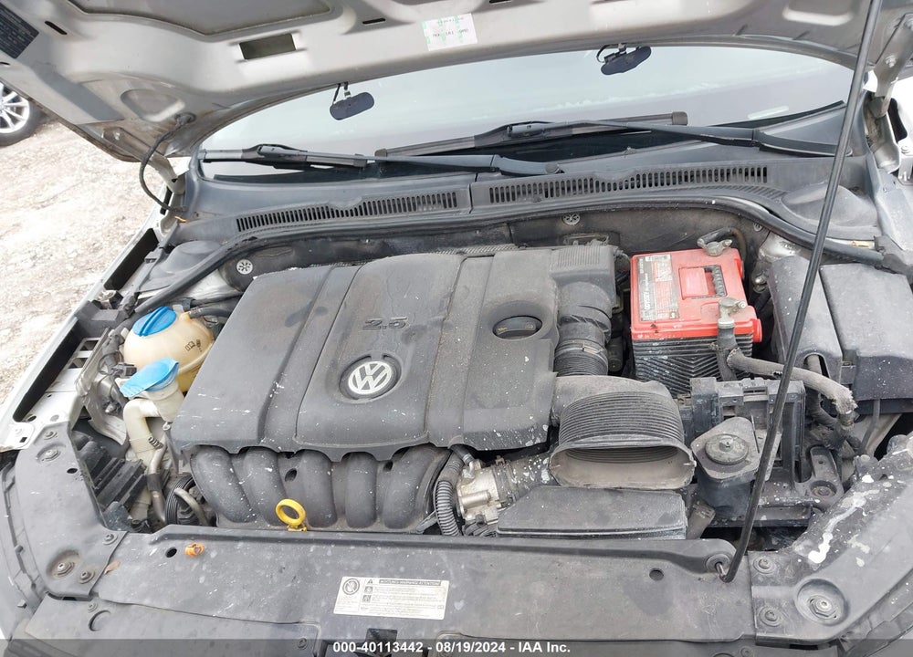 2011 VOLKSWAGEN JETTA 2.5L SE VIN: 3VWDX7AJ6BM349836
