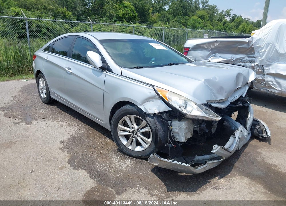 2013 HYUNDAI SONATA GLS VIN: 5NPEB4AC6DH587524