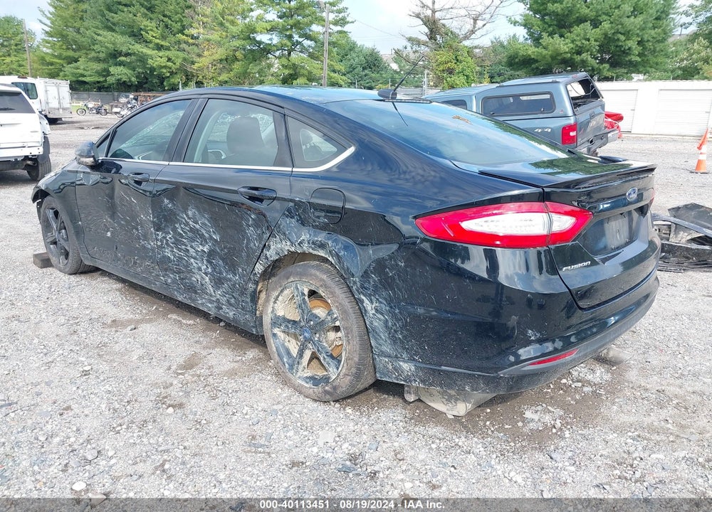 2016 FORD FUSION SE VIN: 3FA6P0H72GR255630