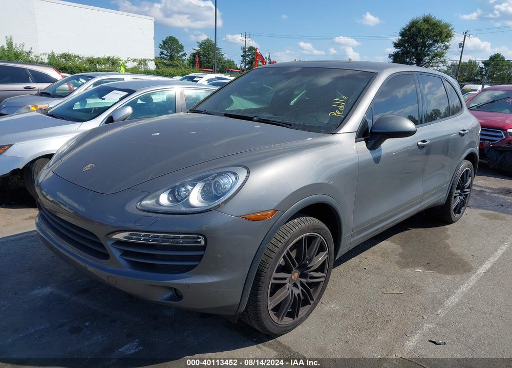 2013 PORSCHE CAYENNE VIN: WP1AA2A29DLA11627