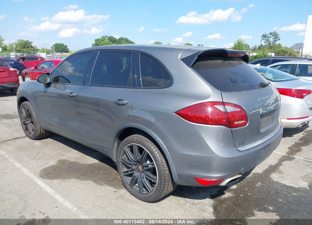 2013 PORSCHE CAYENNE VIN: WP1AA2A29DLA11627