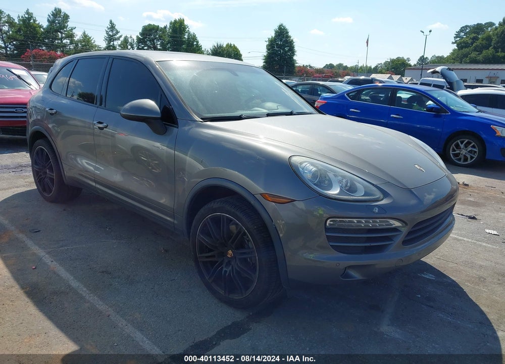 2013 PORSCHE CAYENNE VIN: WP1AA2A29DLA11627