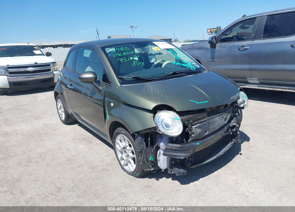 2013 FIAT 500 POP VIN: 3C3CFFAR1DT748197