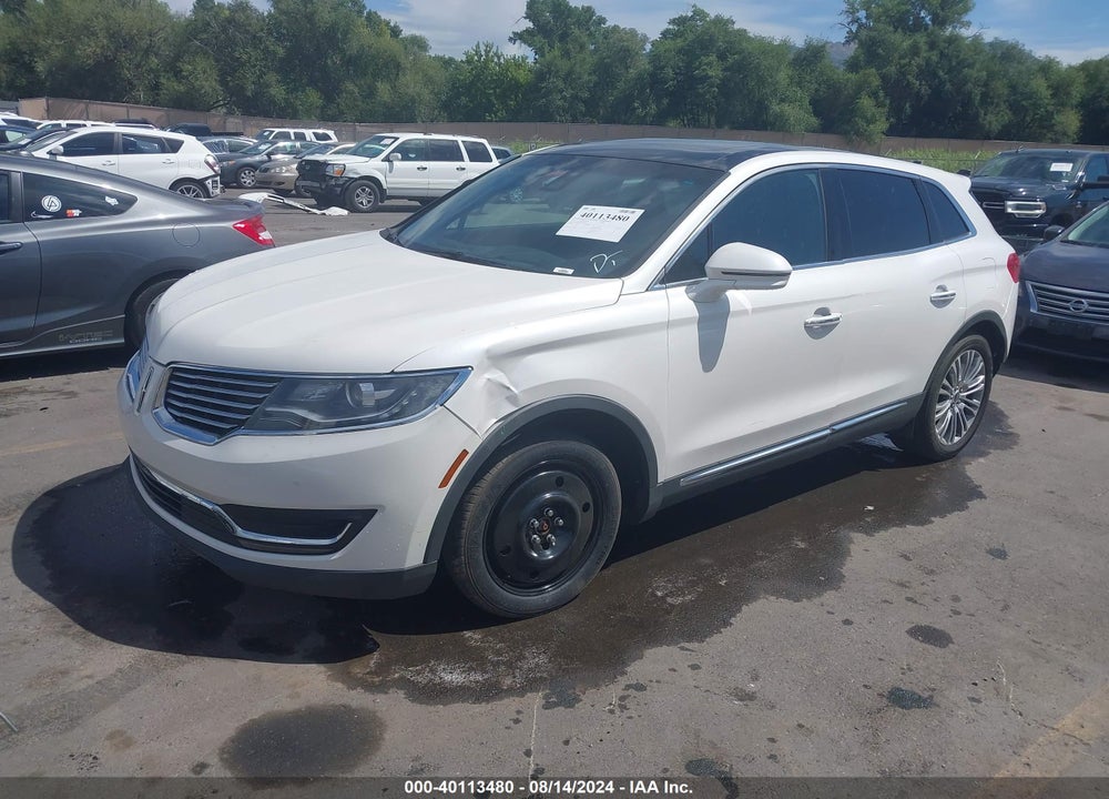 2018 LINCOLN MKX RESERVE VIN: 2LMPJ8LR8JBL47306