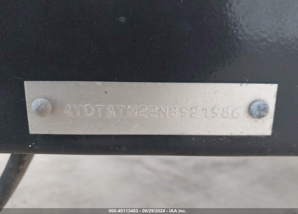 2022 DUTCHMAN ASPEN TRAIL VIN: 4YDTATN22N8921986