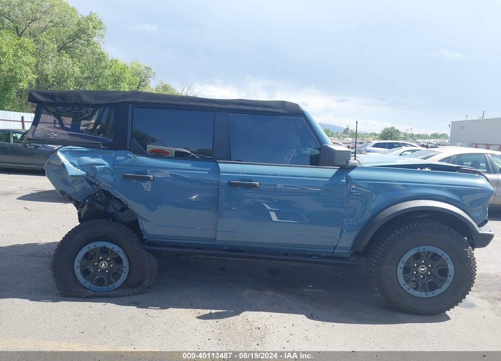 2022 FORD BRONCO BLACK DIAMOND VIN: 1FMEE5DPXNLB44622