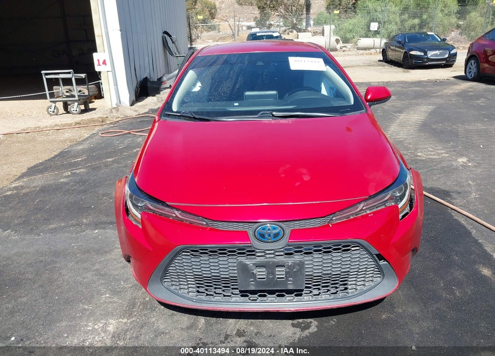 2020 TOYOTA COROLLA HYBRID LE VIN: JTDEBRBE1LJ018809