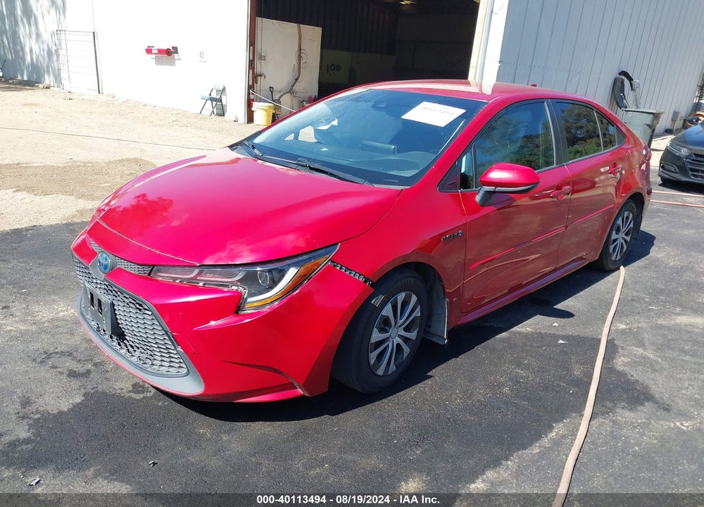 2020 TOYOTA COROLLA HYBRID LE VIN: JTDEBRBE1LJ018809