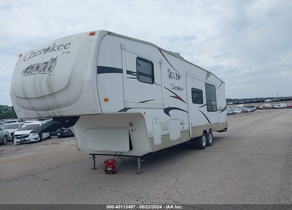 2008 FOREST RIVER CHEROKEE VIN: 4X4FCKD218X106012