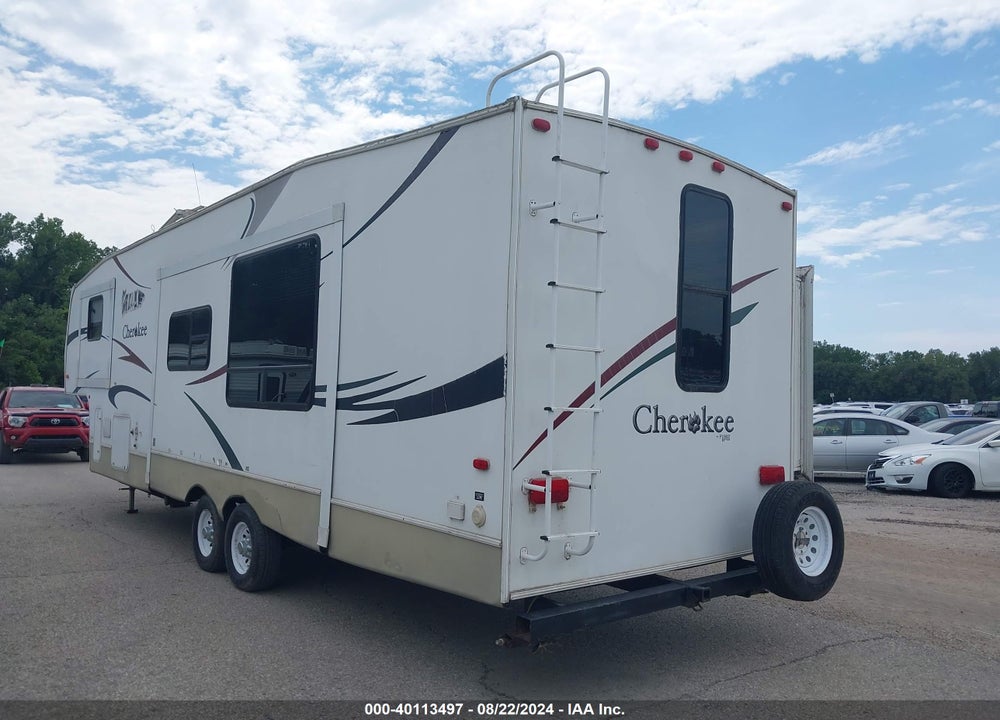 2008 FOREST RIVER CHEROKEE VIN: 4X4FCKD218X106012