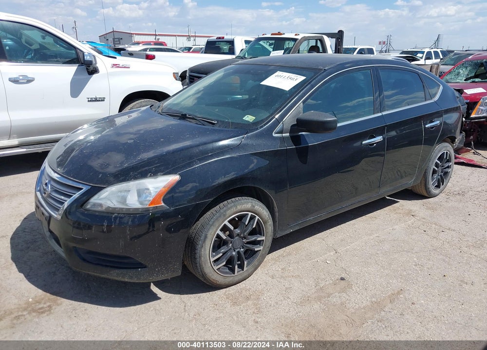 2015 NISSAN SENTRA SV VIN: 3N1AB7AP8FY317576