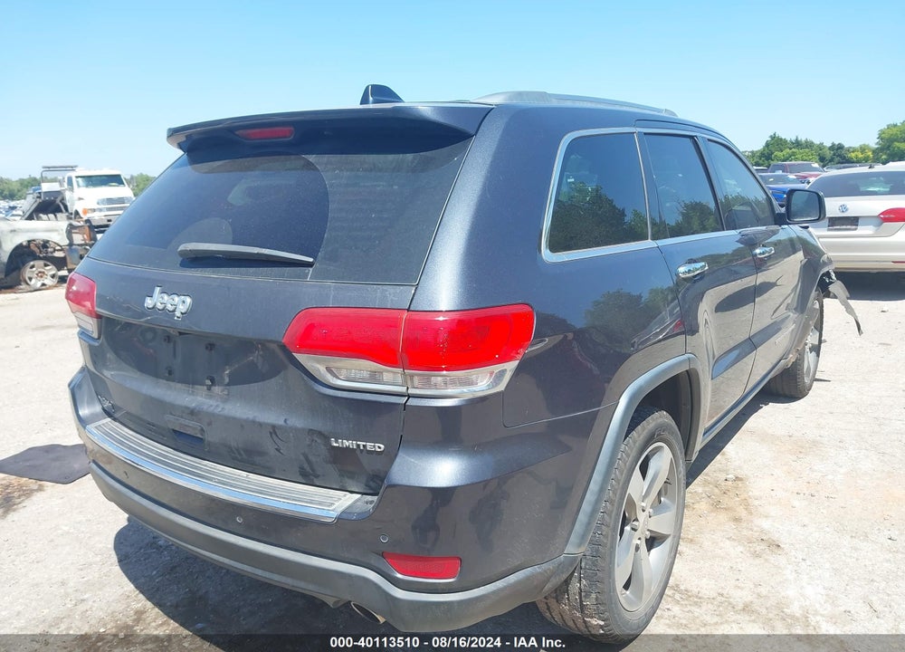 2015 JEEP GRAND CHEROKEE LIMITED VIN: 1C4RJEBG8FC231859