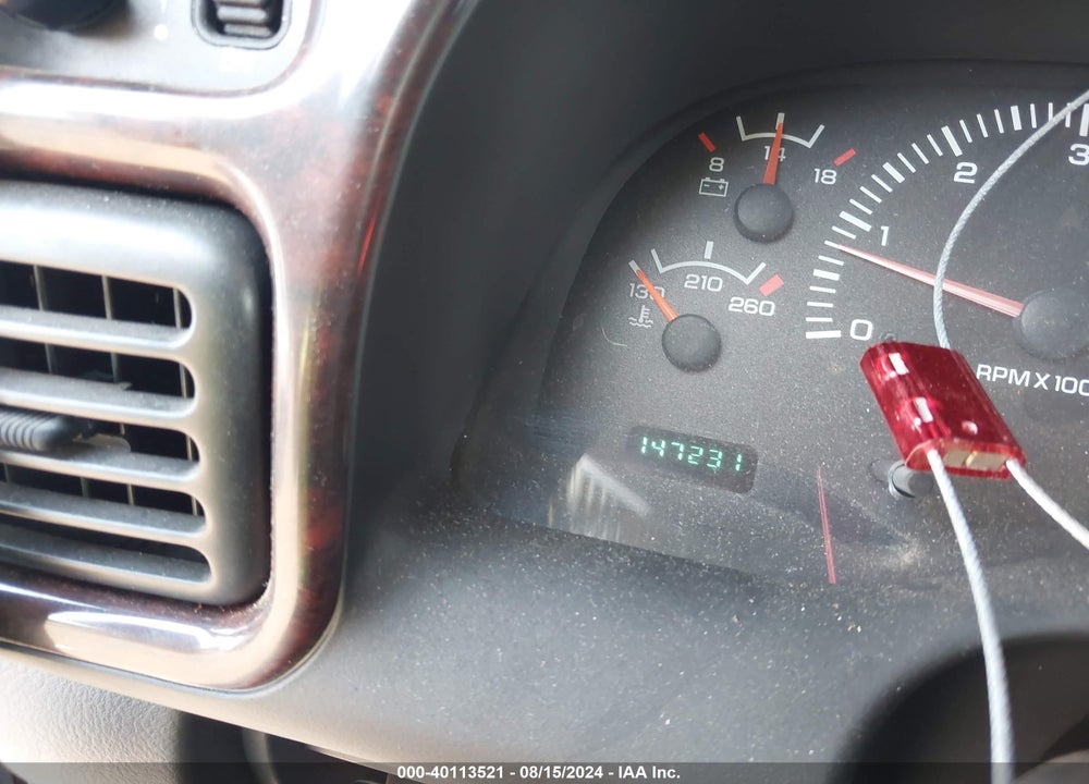 1999 DODGE RAM 1500 VIN: 3B7HC13Z0XG216544