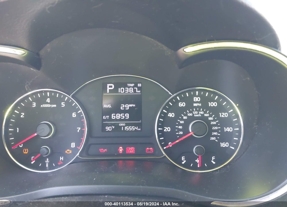 2017 KIA FORTE LX VIN: 3KPFK4A75HE066019