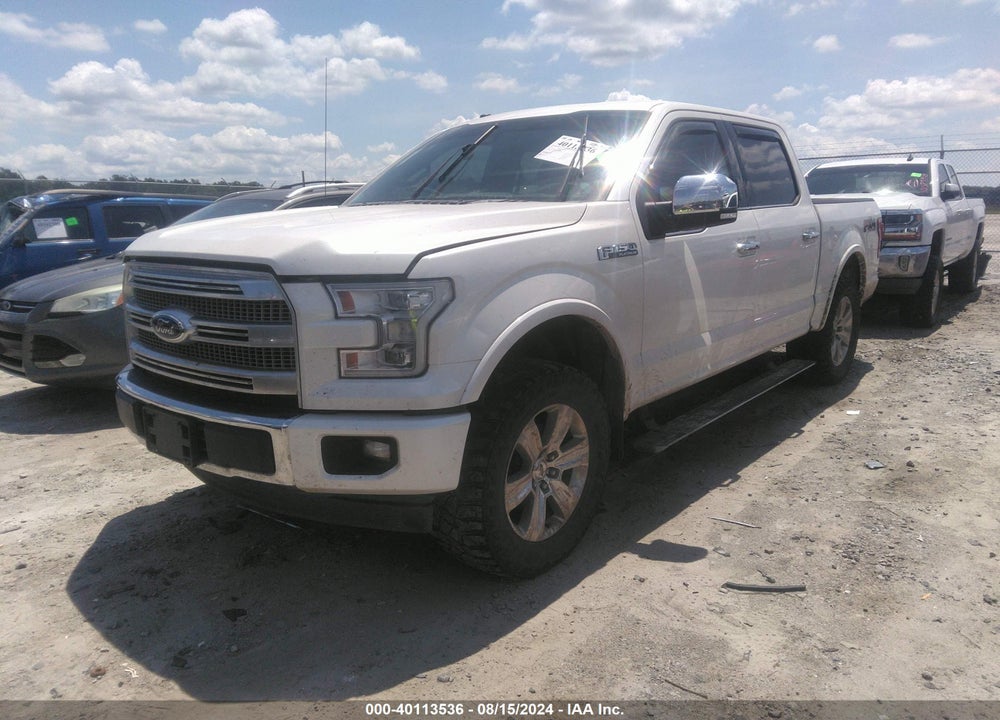 2017 FORD F-150 PLATINUM VIN: 1FTEW1EF5HFC18306