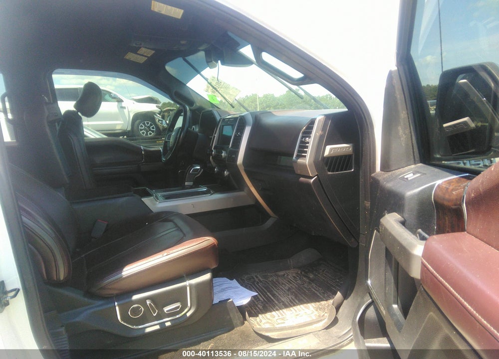 2017 FORD F-150 PLATINUM VIN: 1FTEW1EF5HFC18306