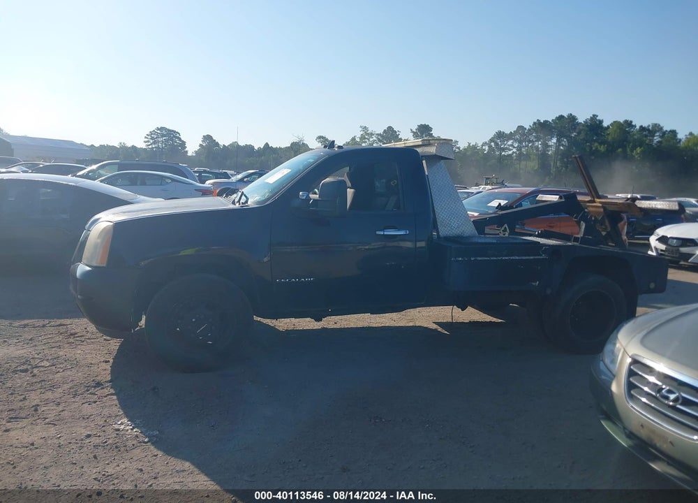 2009 GMC SIERRA 3500HD CHASSIS WORK TRUCK VIN: 1GDJK74K79E130730