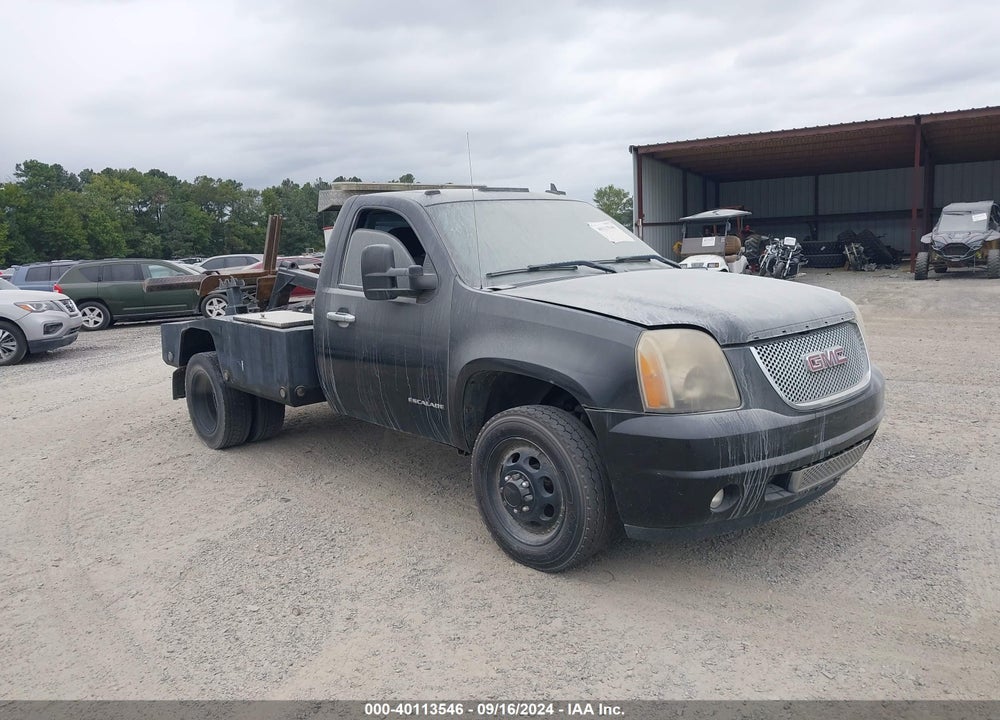 2009 GMC SIERRA 3500HD CHASSIS WORK TRUCK VIN: 1GDJK74K79E130730