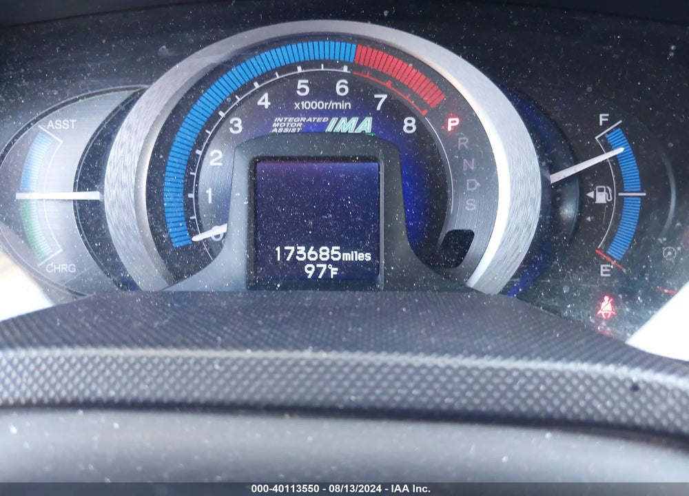 2010 HONDA INSIGHT EX VIN: JHMZE2H77AS020434