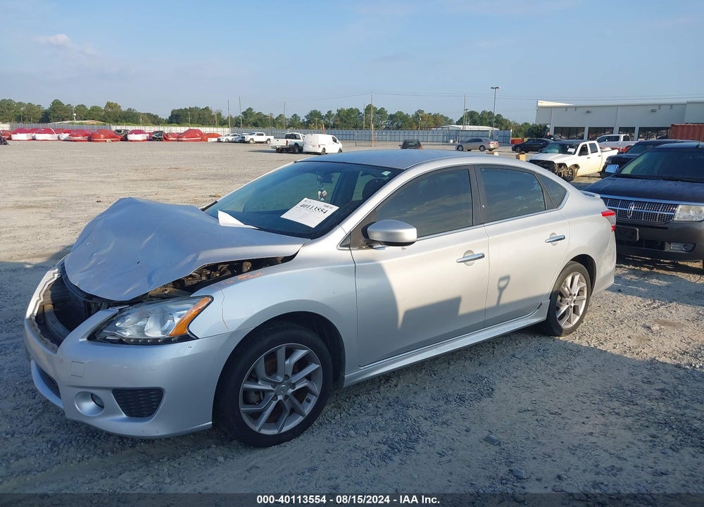 2014 NISSAN SENTRA SR VIN: 3N1AB7APXEY287849