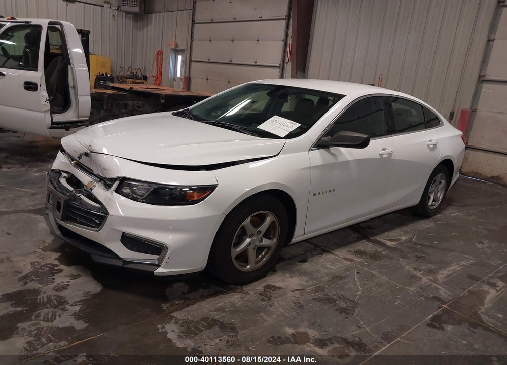 2018 CHEVROLET MALIBU VIN: 1G1ZB5STXJF166457