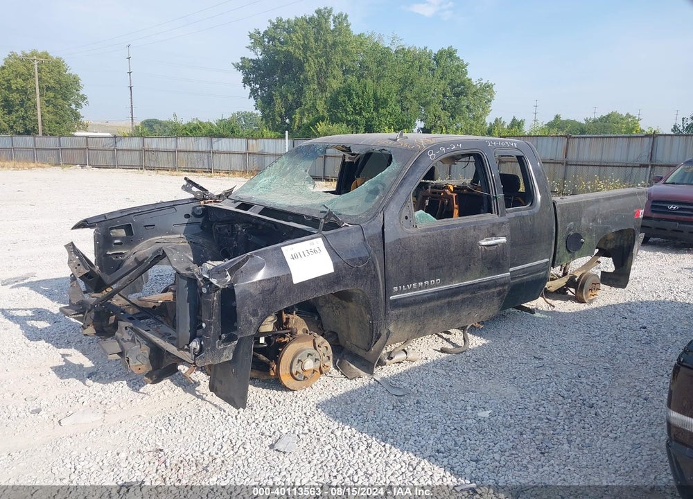 2013 CHEVROLET SILVERADO 1500 VIN: 1GCRKSE76DZ302557