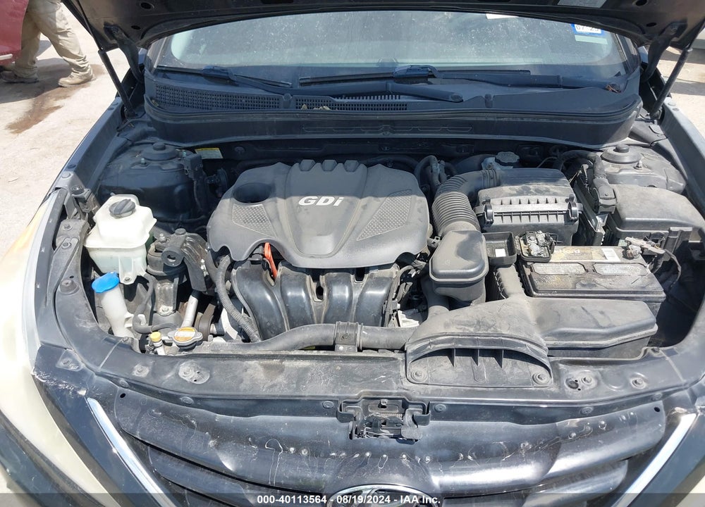 2012 HYUNDAI SONATA GLS VIN: 5NPEB4AC8CH483034