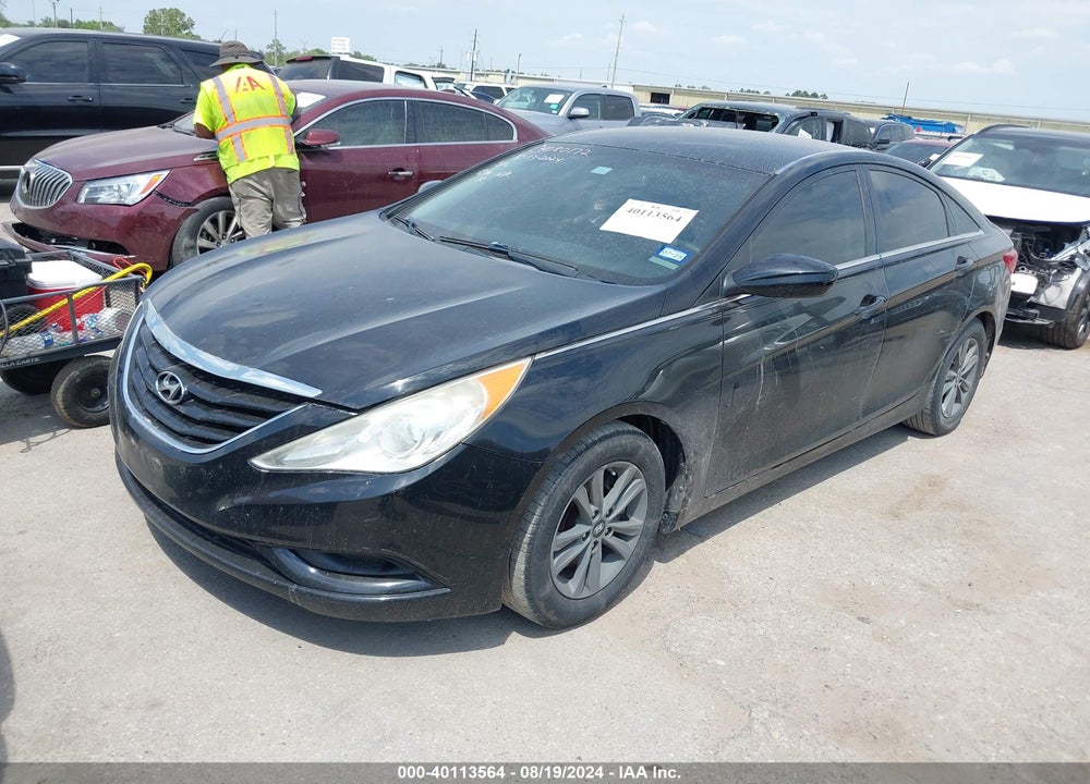 2012 HYUNDAI SONATA GLS VIN: 5NPEB4AC8CH483034