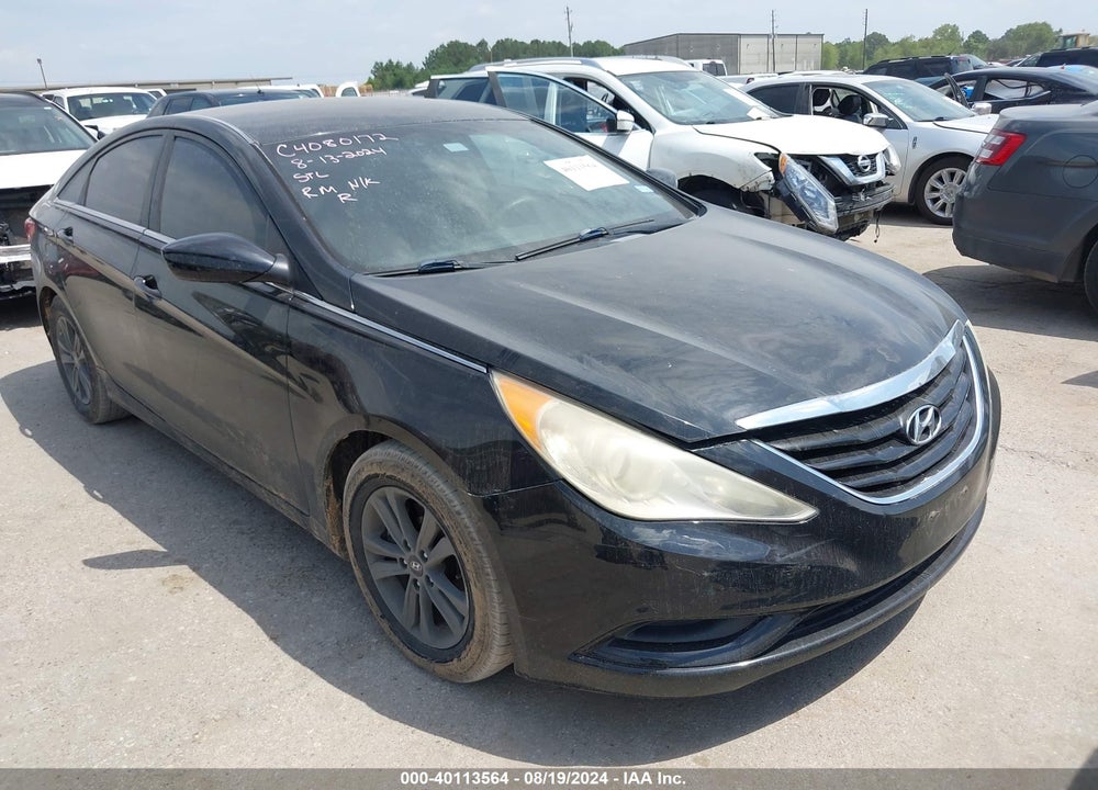 2012 HYUNDAI SONATA GLS VIN: 5NPEB4AC8CH483034