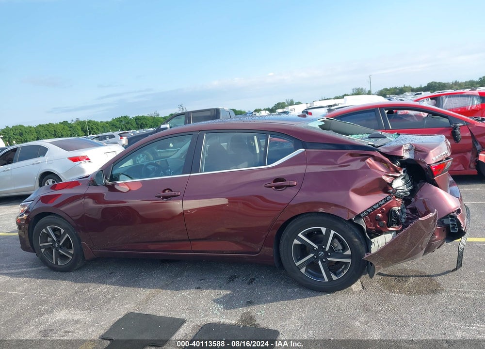 2024 NISSAN SENTRA SV XTRONIC CVT VIN: 3N1AB8CV4RY275302