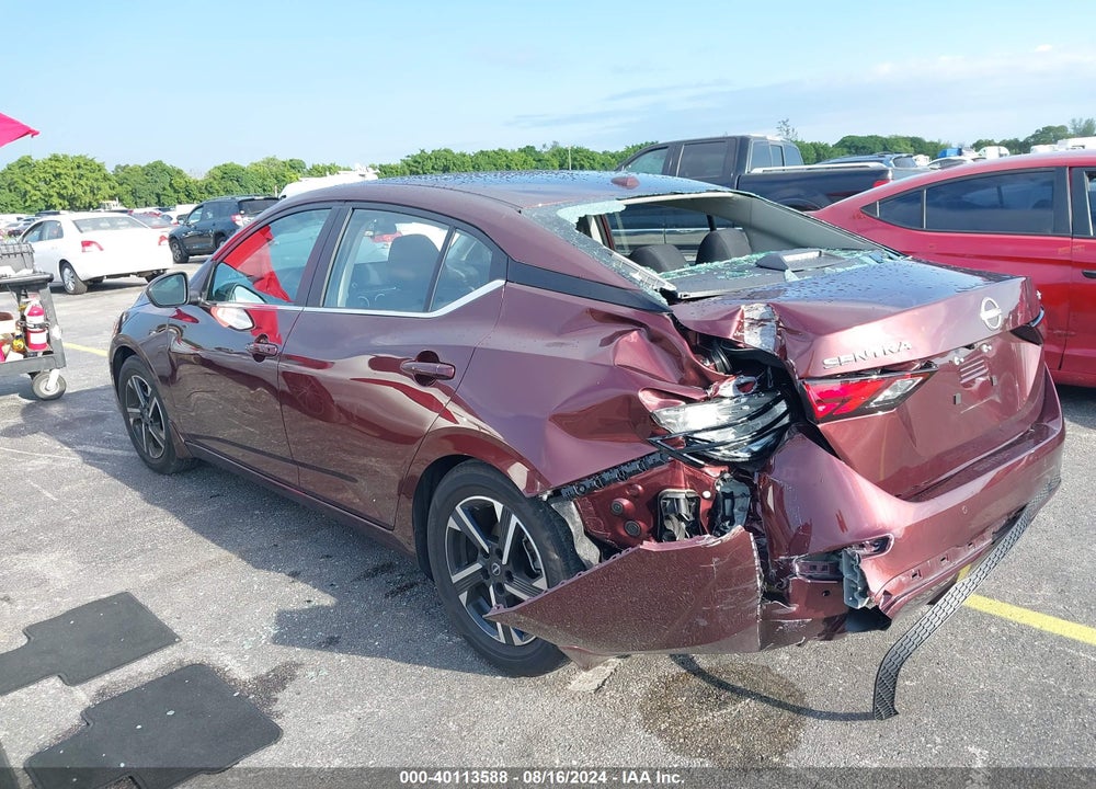 2024 NISSAN SENTRA SV XTRONIC CVT VIN: 3N1AB8CV4RY275302