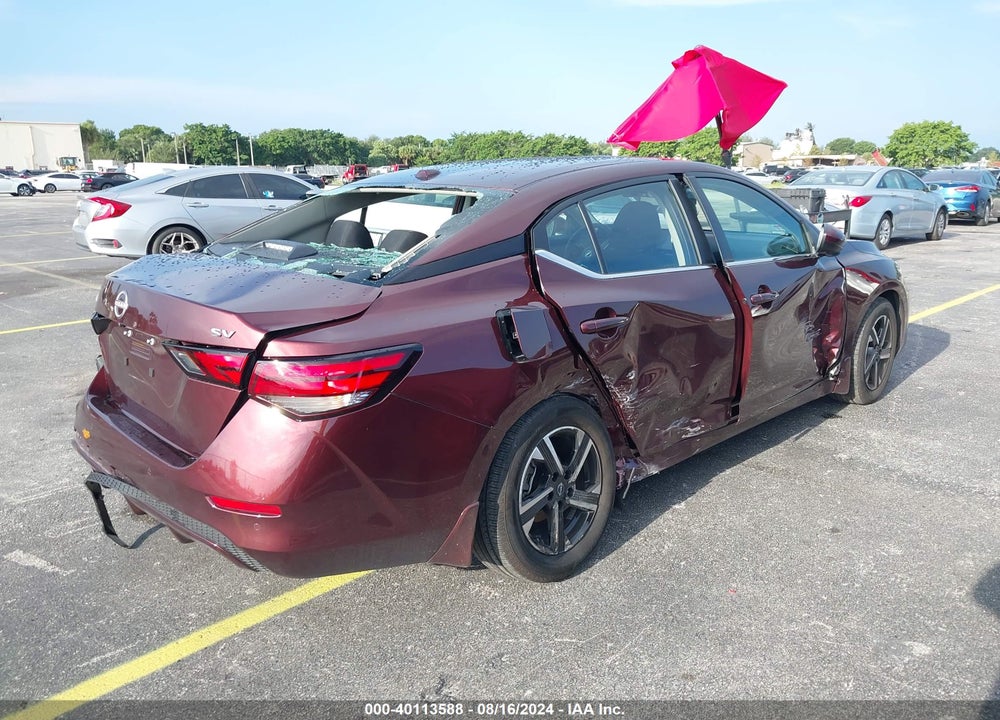 2024 NISSAN SENTRA SV XTRONIC CVT VIN: 3N1AB8CV4RY275302