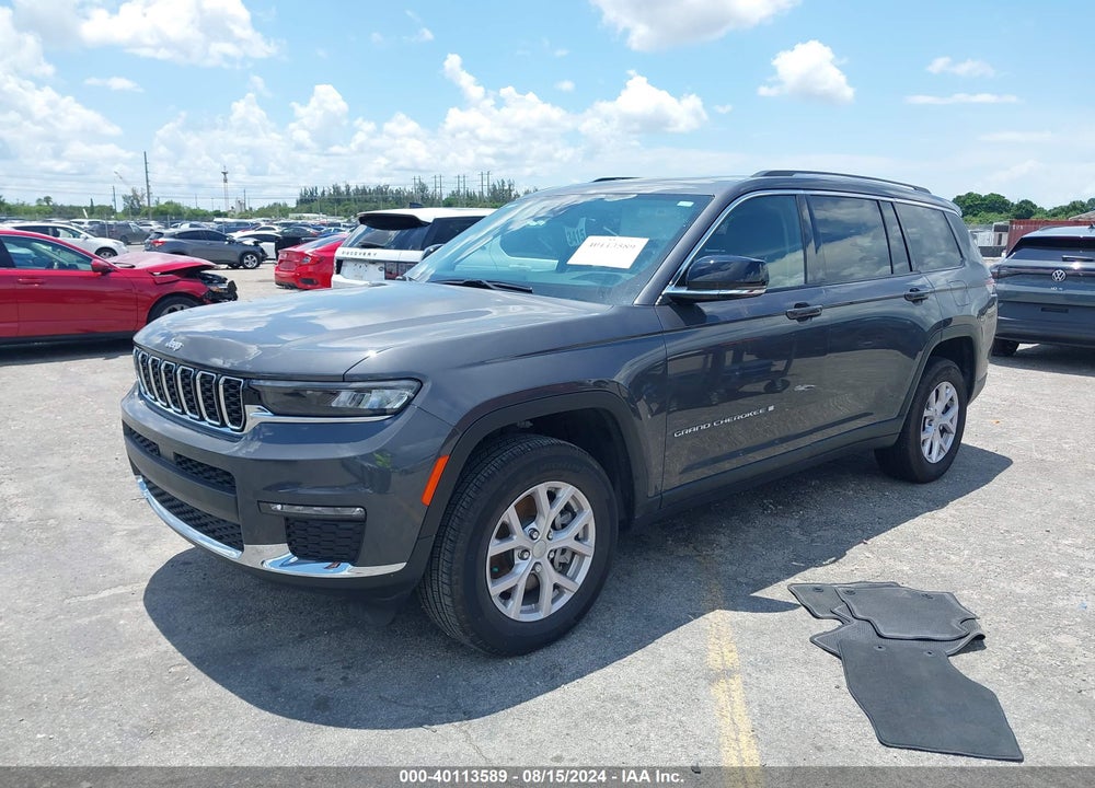 2022 JEEP GRAND CHEROKEE L LIMITED 4X4 VIN: 1C4RJKBG6N8599764